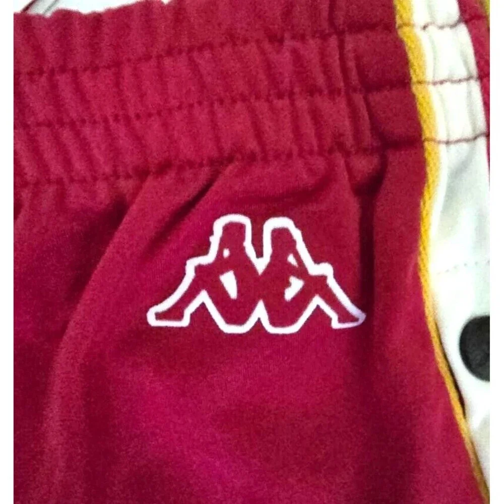 Kappa Women's Graphic Tearaway Track Pants, Size S, Red/White/Gold, MSRP… - Picture 9 of 13